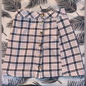 Plaid skirt